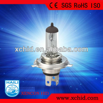 12V/55W Clear H7 halogen bulbs for autos