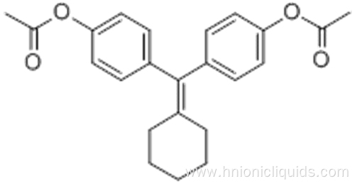 Phenol,4,4'-(cyclohexylidenemethylene)bis-, 1,1'-diacetate CAS 2624-43-3