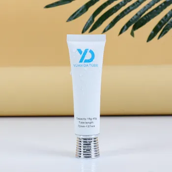 High quality white pe plastic cosmetics packing