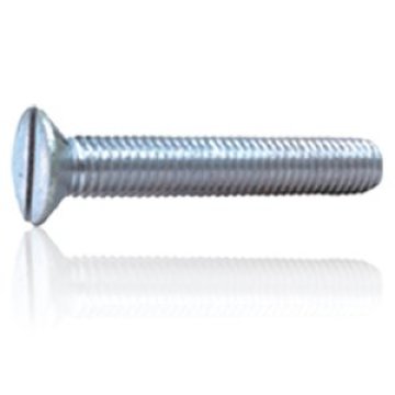 Keluli tahan karat Flat Flat Slotted Machine Screws