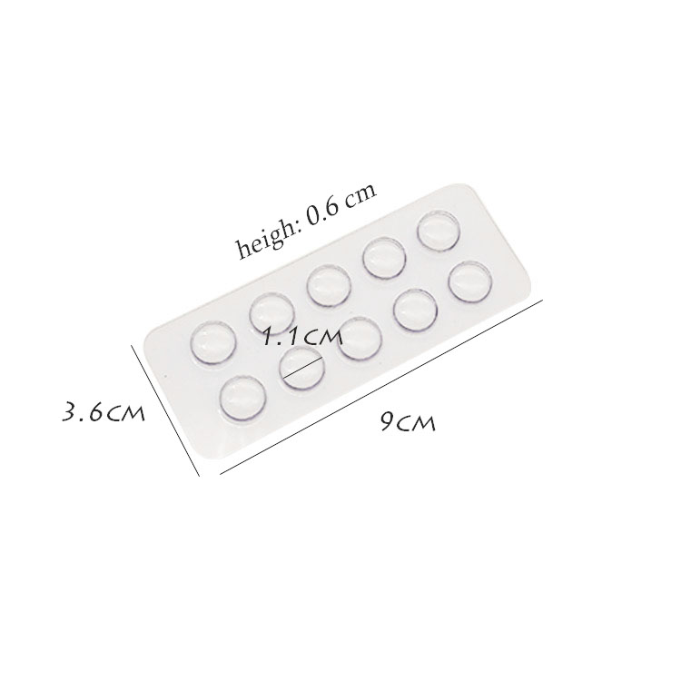 Custom PVC Medical blister pill tray packs