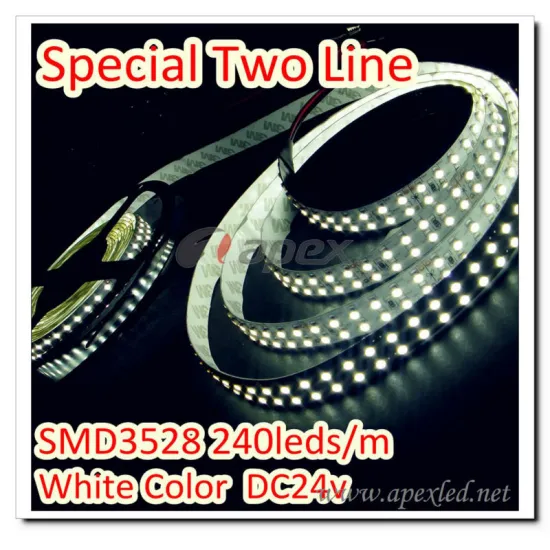 PCB 5M IP33 SMD3528 240pcs/m DC24V led light roll