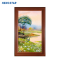 21.5 inch lcd digital wooden frame diaplay wifi