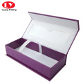 Cardboard Eyelash Packaging Box Magnetic With Clear Window