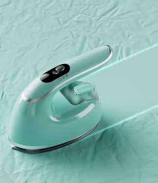2023 Mini Steam Iron Hand Held Portable Hanging Ironing Machine 100 ml Water Tank Garment Steam for Trap Hotel