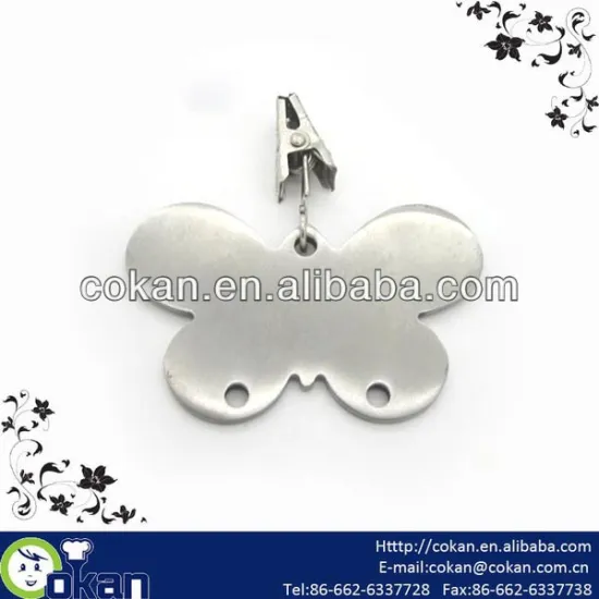 Butterfly Shape Tablecloth Weight Clip CK-TC004