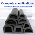 EPDM Hollow D-Type dense Sceau Strip