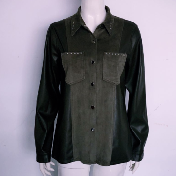 Langarm Slim Office Lady Shirt Bluse