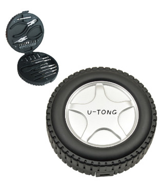 Tire-Shaped Pack for Combined Tool
