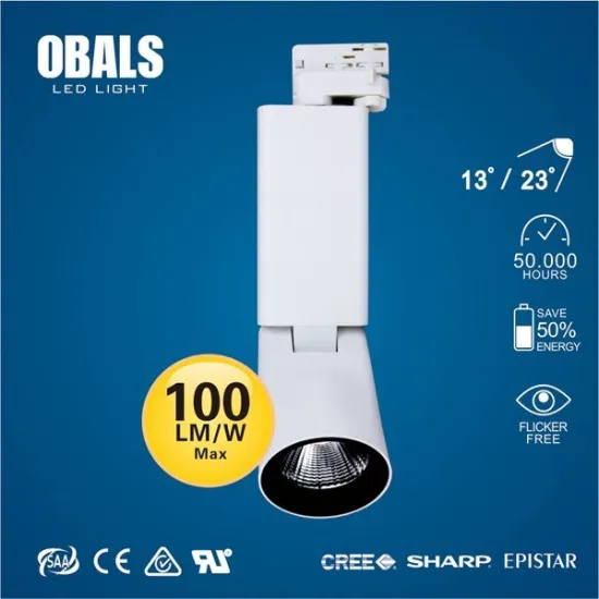 22w cree cob saa ce rohs led track light