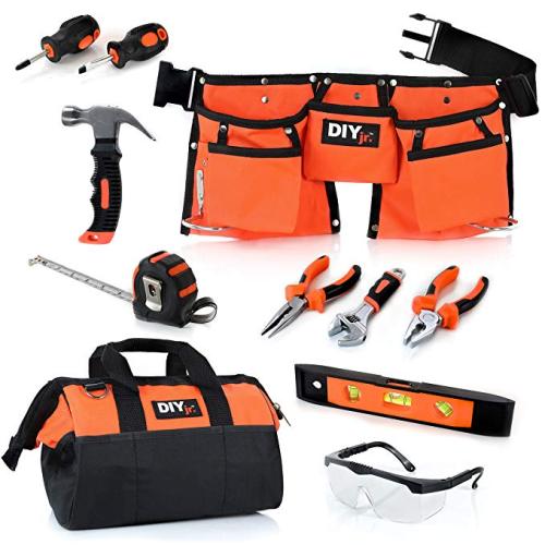 Children Kids DIY Waist Tool Tote Bag Set