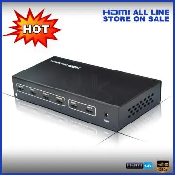 HDMI 2 in 4 out  Switch Splitter