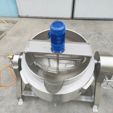 Commercial Steam Jacketed Kettles: 100L, 200L, 800L - Electric/Gas Heating & Planetary Stirring
