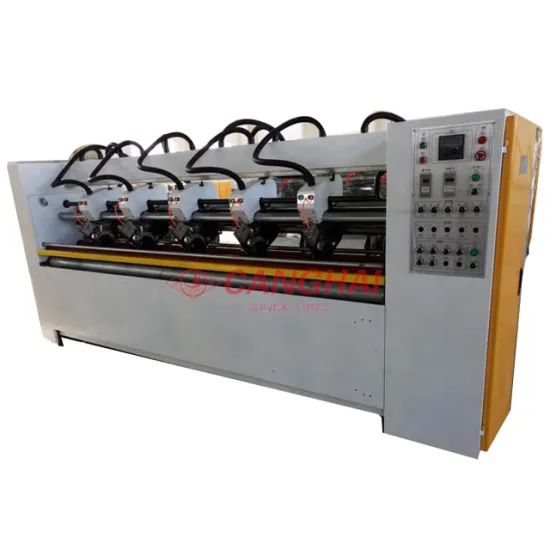 manual corrugated slitter scorer machine