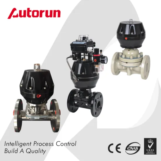 High Quality Flange-Ended Pneumatic Diaphragm Valve