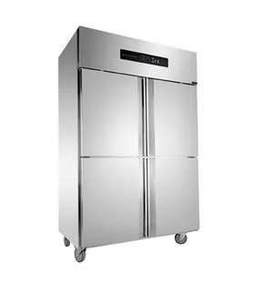 Shentop STCD-LZG104 Stainless steel vertical refrigerator Kitchen four door refrigerator Direct cooling refrigerator