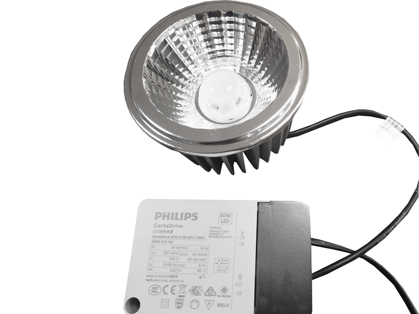 30W COB LED AR111 lampa