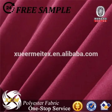 Home bedding textile pongee 100 polyester microfiber fabric