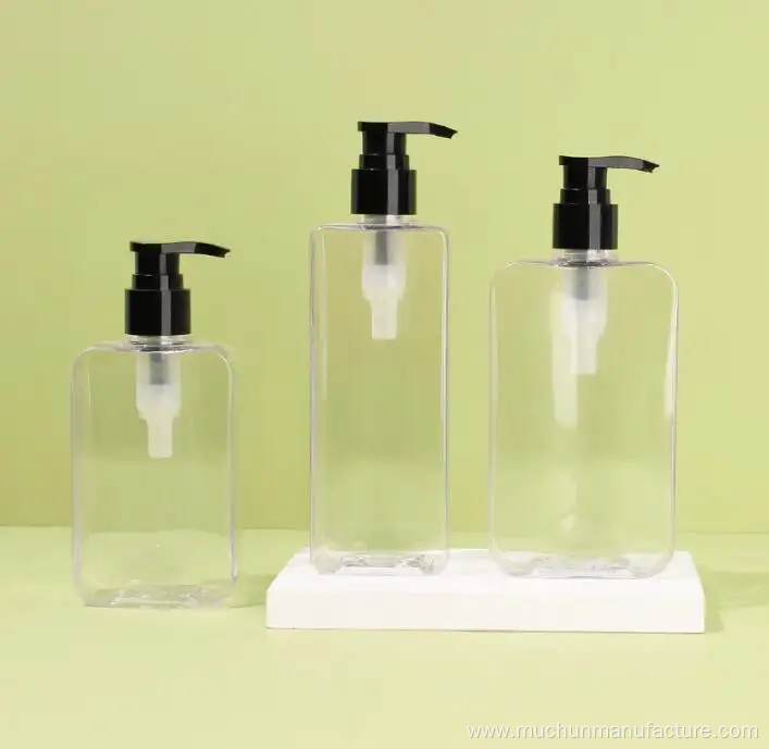 Hand Wash Liquid Square Shampoo Bottle