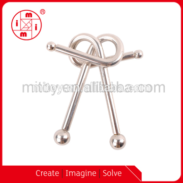 factory production ICTI certification iq toy intelligence toy metal puzzle