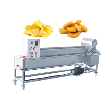 Continuous Förderer Frittiermaschine für die Snackproduktion