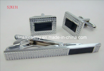 Fashion Cufflinks and Tie Clips Set (SJX131)