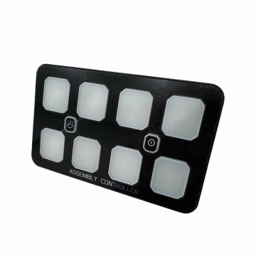 4x4 LED Light Parts: 8 Gangs Switch Panel with Strobe Function for Light Bar, Pod Light, Headlight