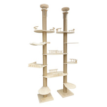 Wood Cat Tree Eco-Friendly Cat Scratcher