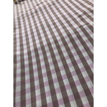 polyester yarn dyed check design fabric