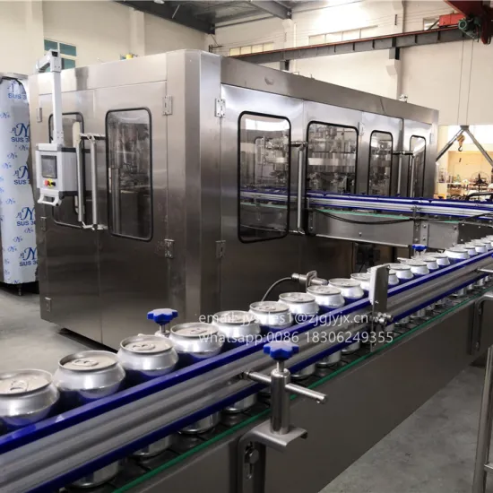 Automatic Aluminum Can Beer Canning Machine | Energy Drink Filling Sealing Production Line