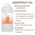 Fragrância de cuidados com a pele 100% pura de grapefruit de grau terapêutica Óleo essencial