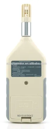 Digital temperature and humidity meter AR827