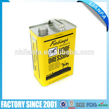 High Quality Chinese Factory Rectangular Metal Oil Can