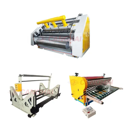 2 Layer Corrugated Paperboard Making Machine / Single Facer Machine