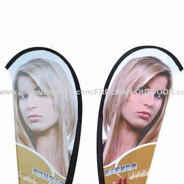 Sublimation teardrop banner