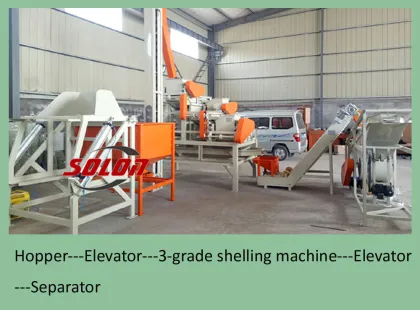 Hot selling hazelnut shelling machine/hazelnut processing machine