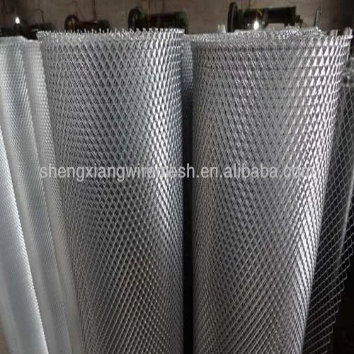 TUV certificated galvanized carbon steel expanded diamond mesh