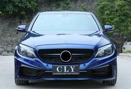 Mercedes-Benz C Class W205 Front Bumper Modified Carlson Kit