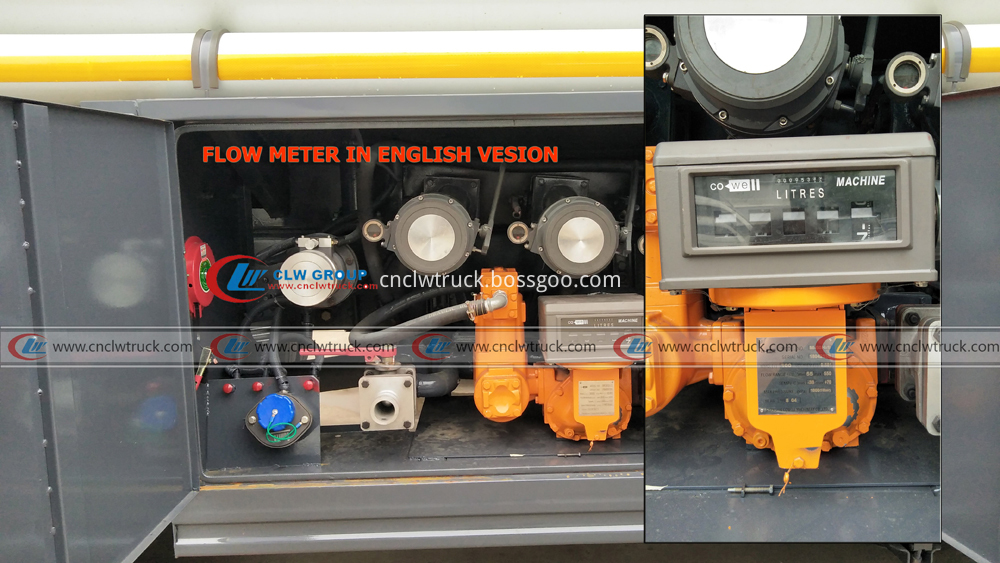 fuel tank truck flow meter