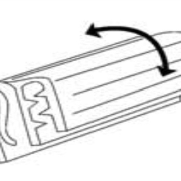 Scharnierende gegevens POS-GRIP