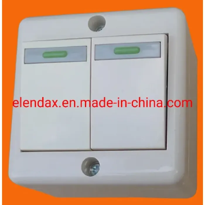 Soket Sakelar Dinding Terpasang di Permukaan Gaya Eropa (S2019)