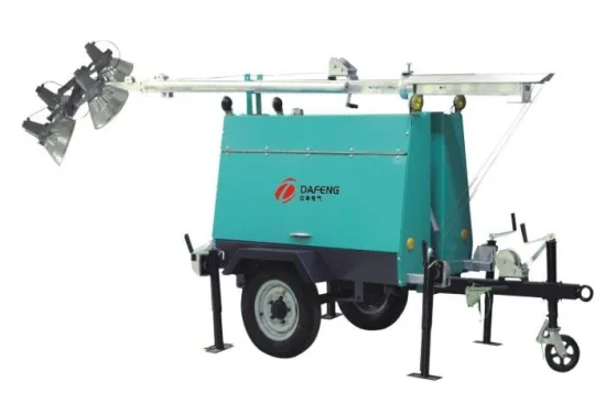 6kw Light Tower Generator Naturally Aspirated Lighting Generator