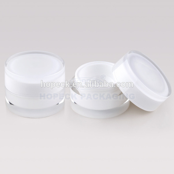 Round shape Acrylic jar