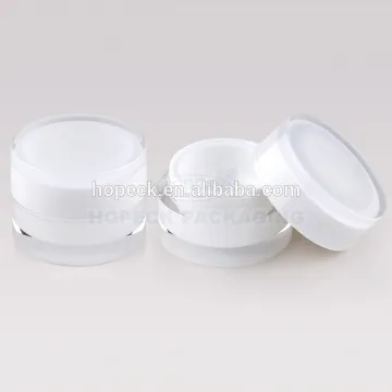 Round shape Acrylic jar