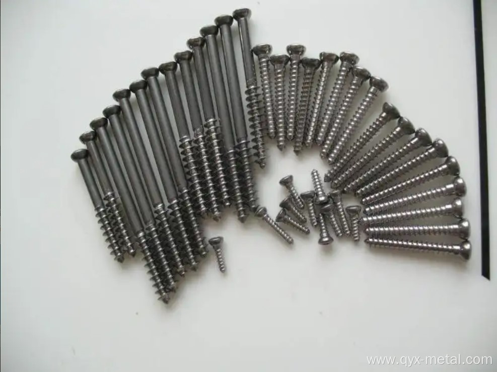 medical titanium bone screw surgical accessories