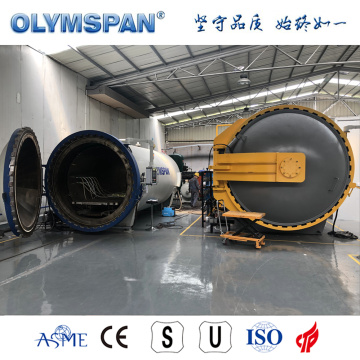 ASME standard small fiber glass material autoclave