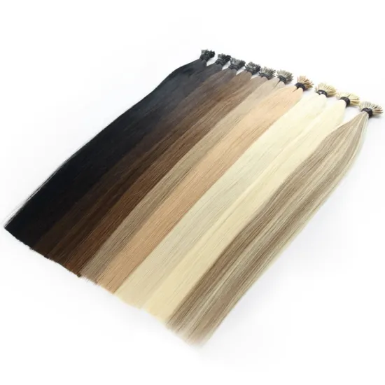 Manufacturers Of Cuticle Aligned Hair 12A Brazilian Virgin Woman Straight Yummy Extension Velvet Remy Cuticle Raw I Tip Hair