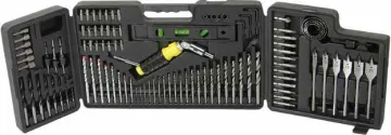 100PCS hss drill bit set(TITANIUM COATED HIGH SPEED DRILL BITS/MASONRY DRILL BITS)