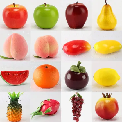 Customized Wholesale Artificial Avocado Fruit for Home Decor and Teaching Aids