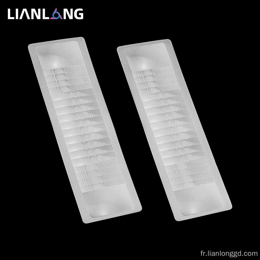 Matériau HDPE pour lentille optique Collimation de la lentille Fresnel Lens optique Custom HDPE Fresnel Lens Fresnel Lens